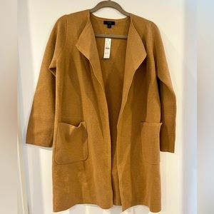 J.Crew collarless sweater-blazer, XS